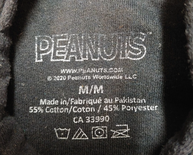 Peanuts Snoopy Joe Cool Black Hoodie - Size M - photo 3