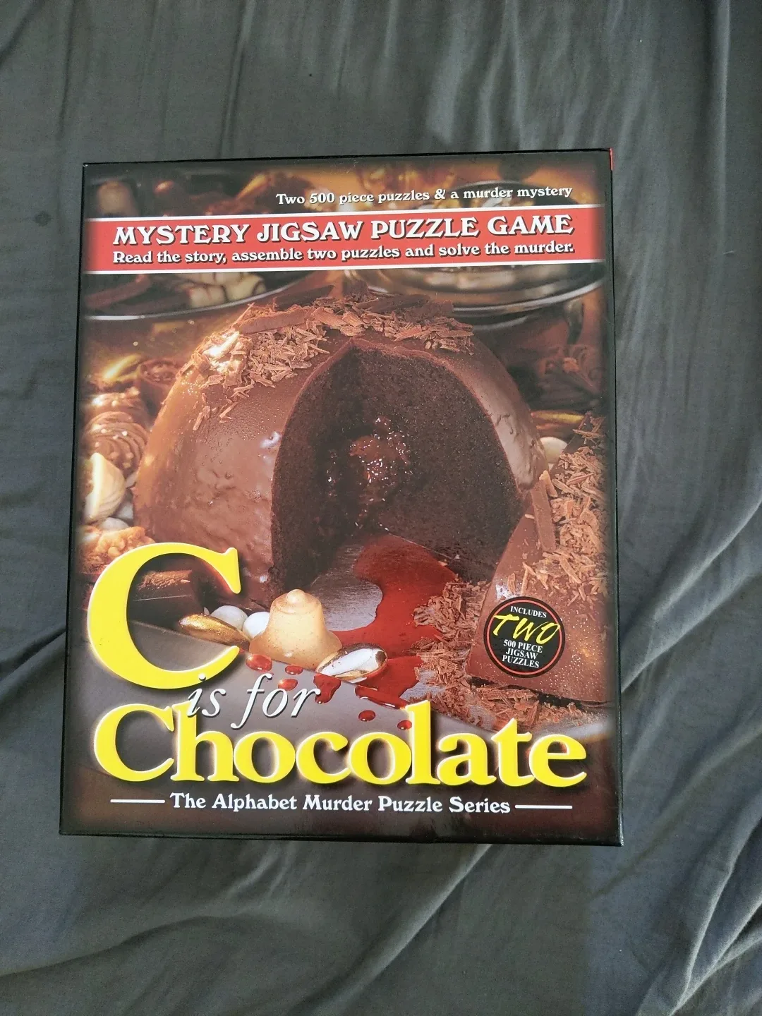 Mystery Jigsaw Puzzle Game - C is for Chocolate