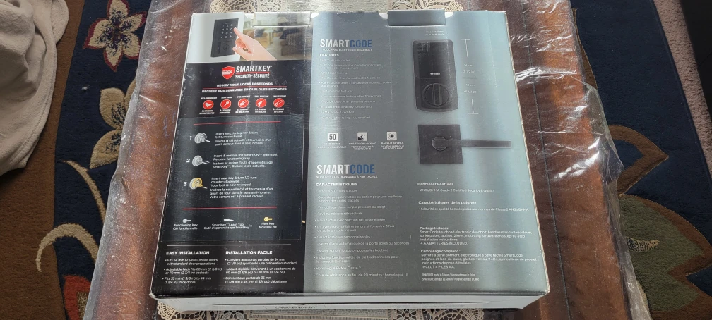 New Weiser Smartcode Touchpad Deadbolt Combo Pack - photo 2