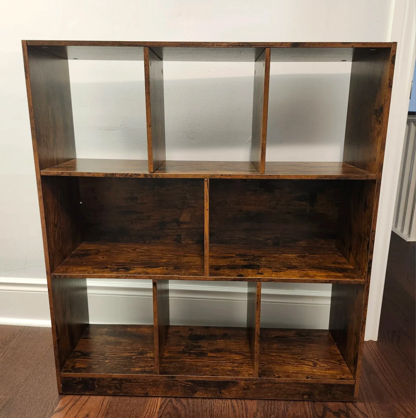 Brown Wooden Bookcase