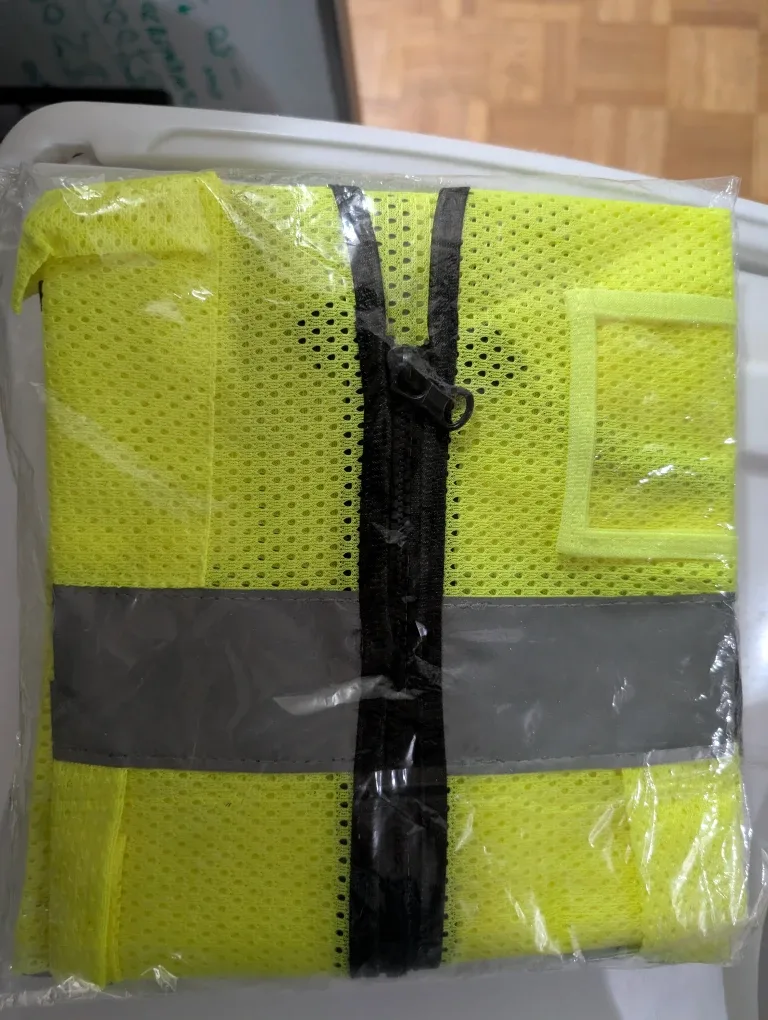 Yellow Reflective Safety Vest