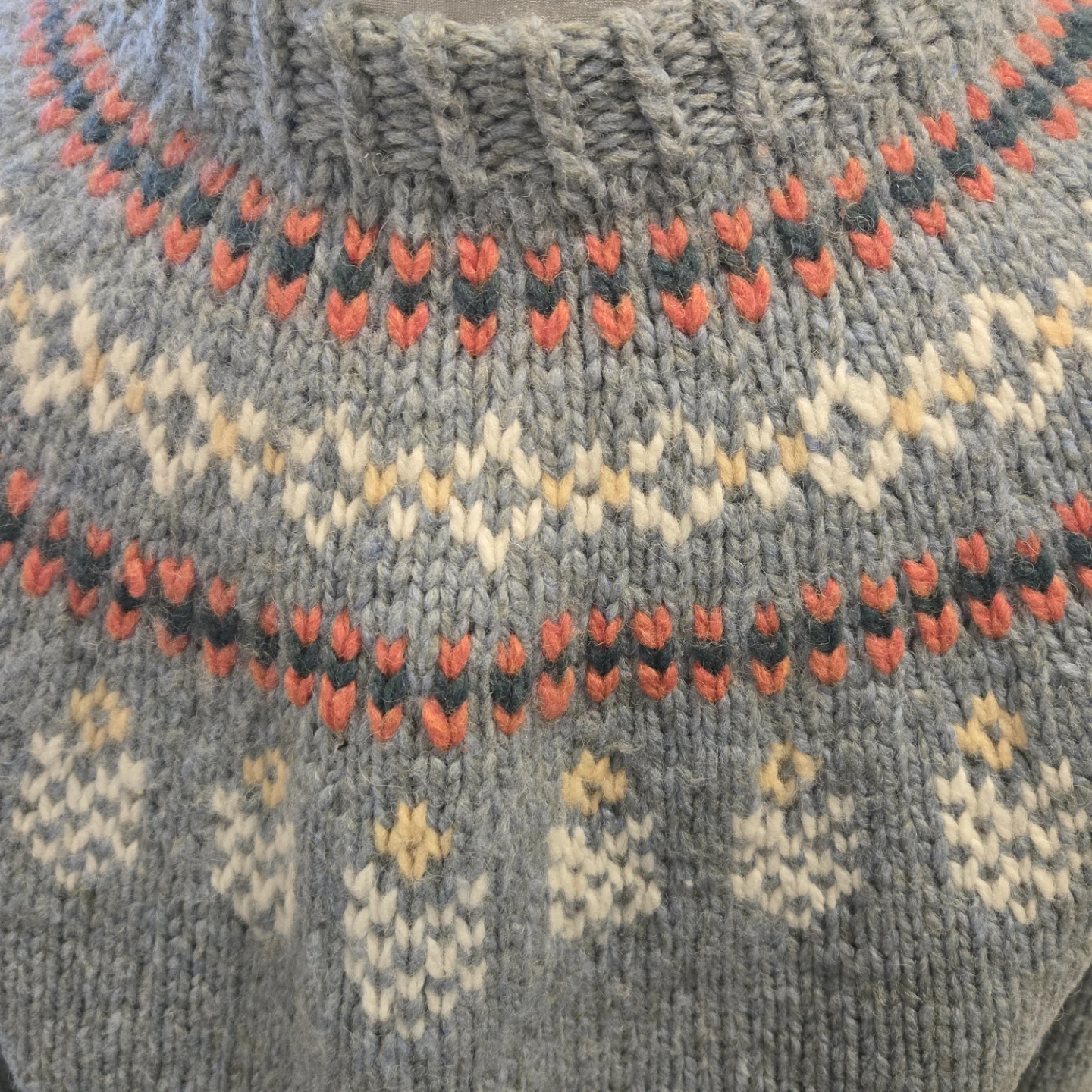 Vintage Shetland  Wool Sweater ,The North Islander Women’s XL - photo 2