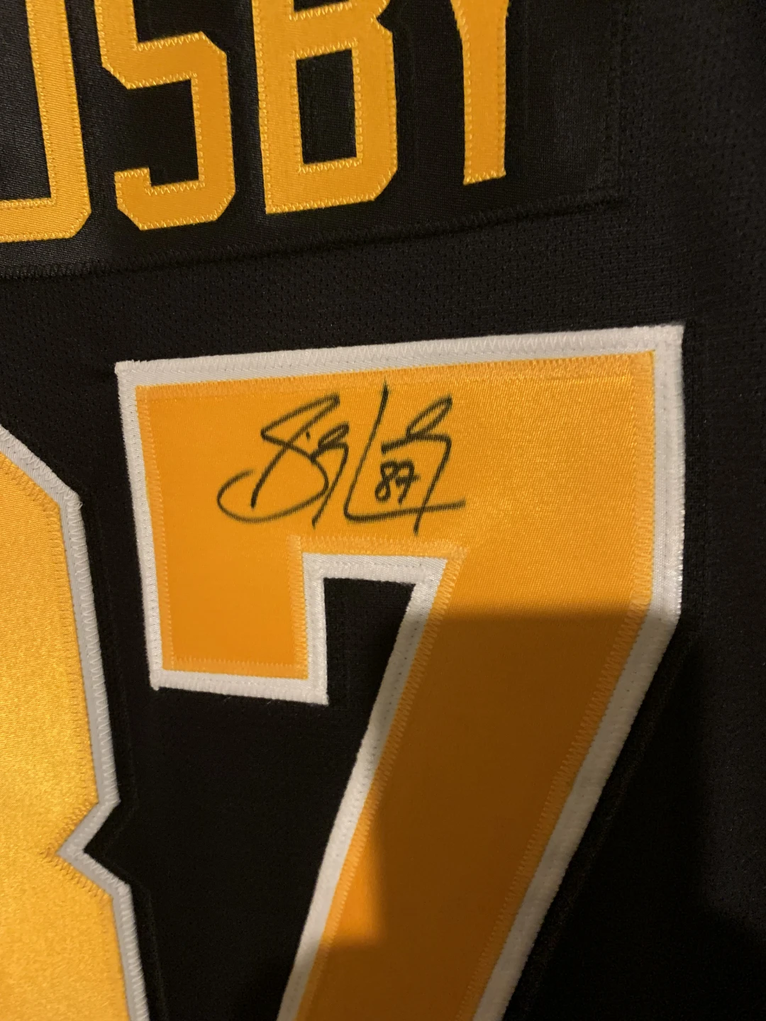 Reebok  sidney Crosby  autographed Hockey Jersey - photo 2