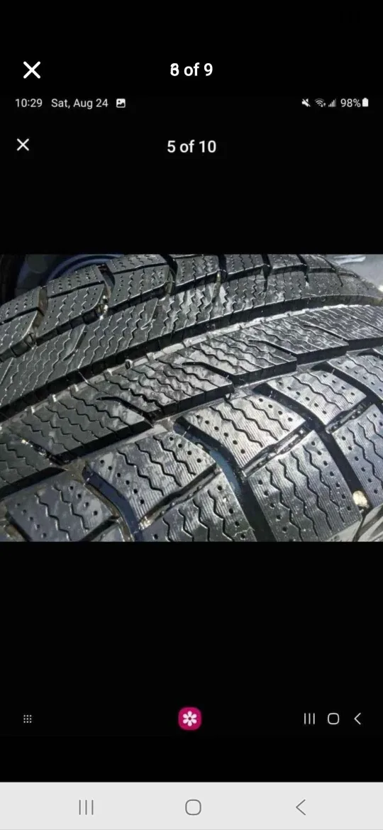 Set of 4 Michelin Winter Tires & Rims (245/65R17 5×114.3) image indicator(2)