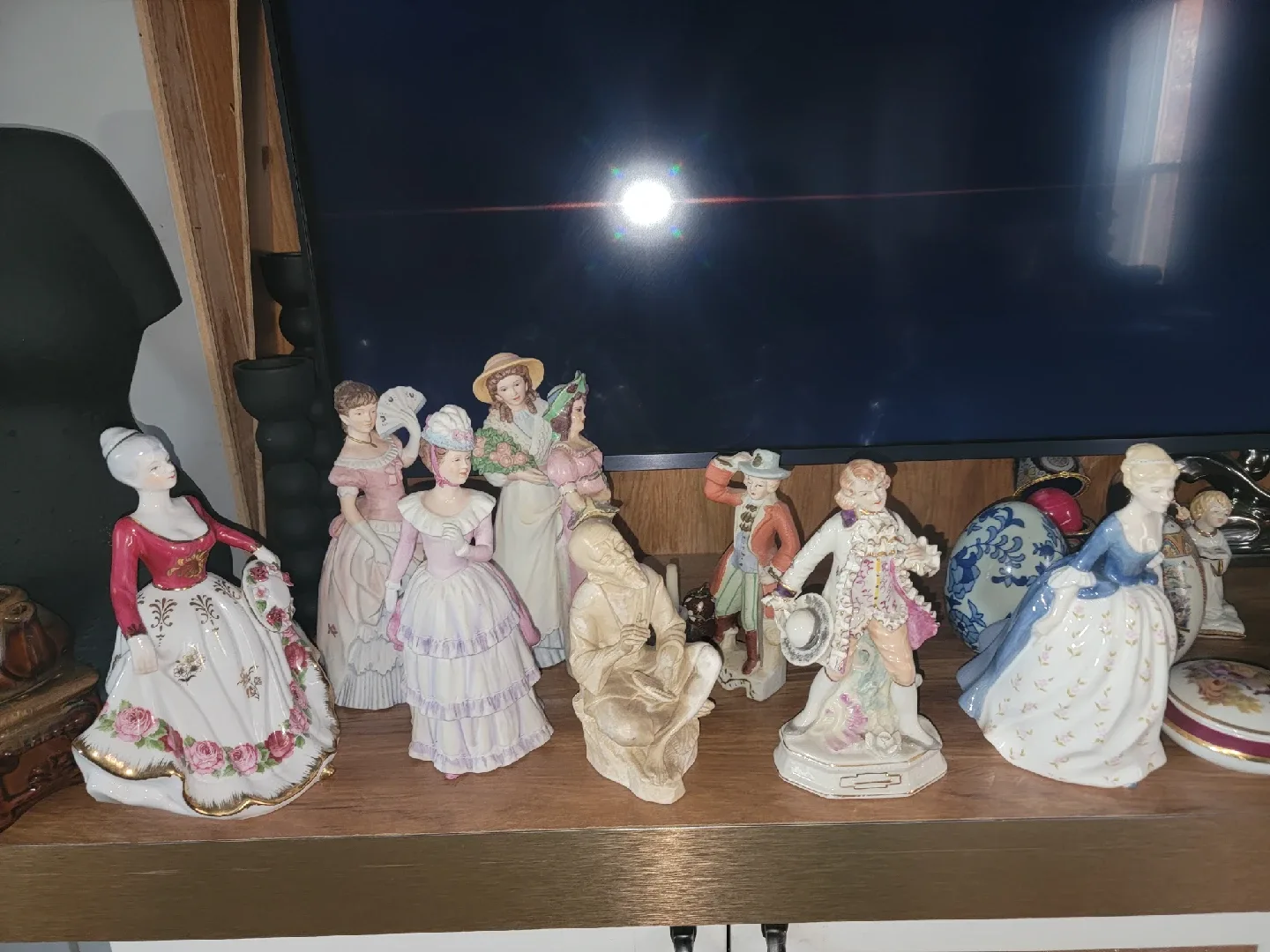 Vintage Porcelain Figurines Collection Estate sale image indicator(3)