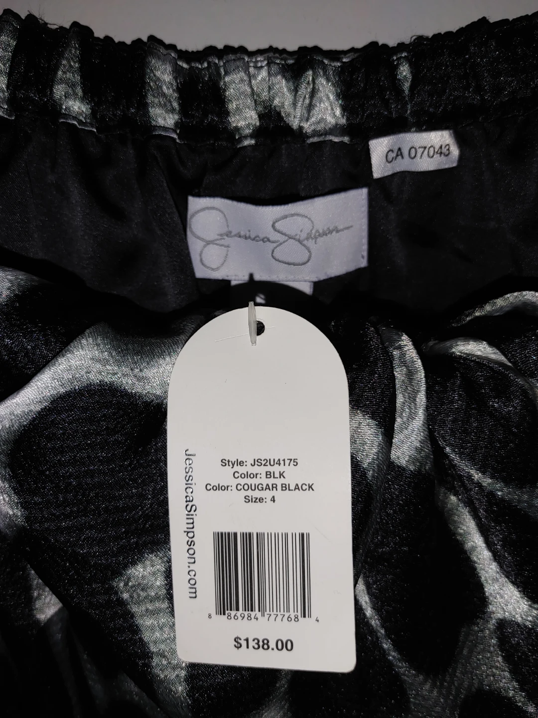 Jessica Simpson Cougar Black Dress - Size 4 - photo 2