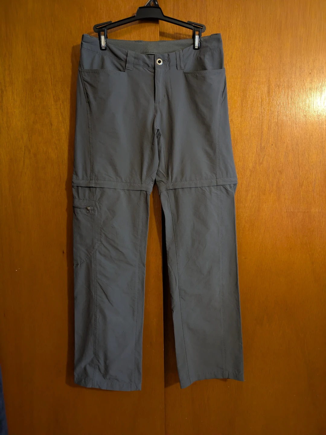 Patagonia Grey Convertible Hiking Pants