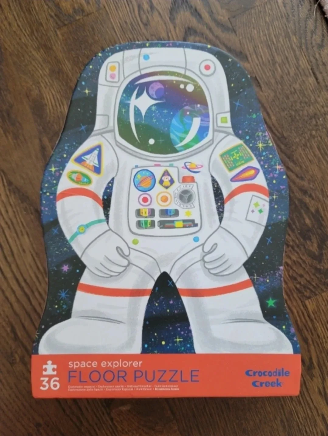 Crocodile Creek Space Explorer Floor Puzzle - 36 Pieces