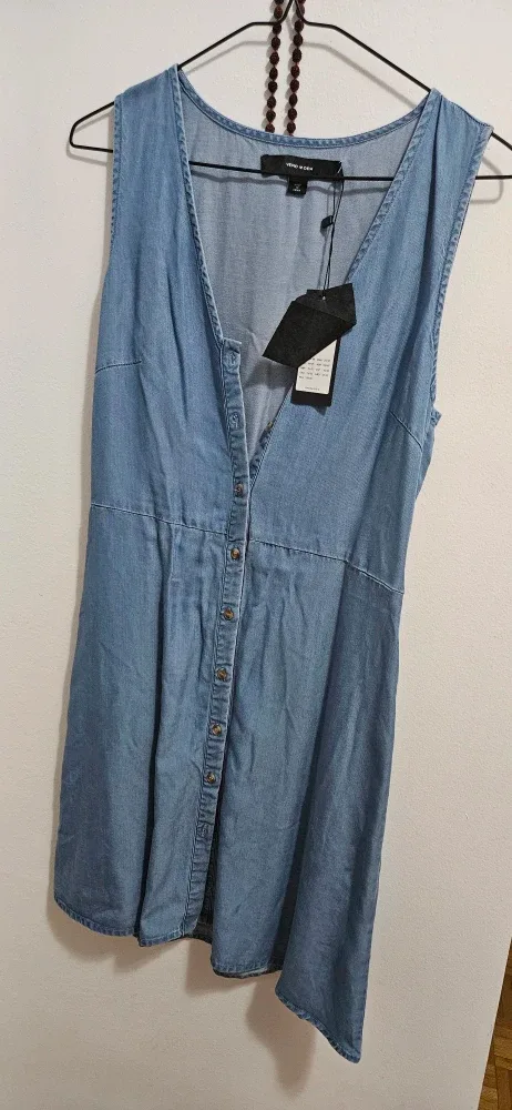 VERO MODA Denim Mini Dress - Size S - New with Tags