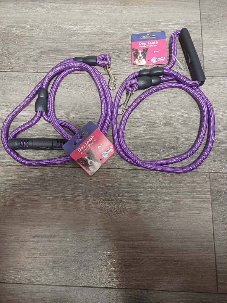 MyPet & Me Dog Leash - Purple, Blue, Yellow - photo 4