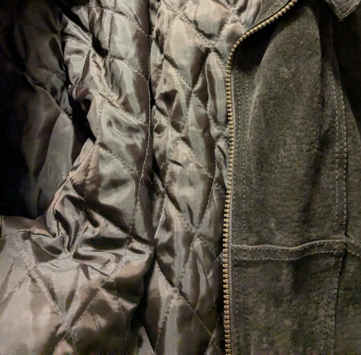 Expressions Contemporary Brown Suede Jacket - Size M - photo 4