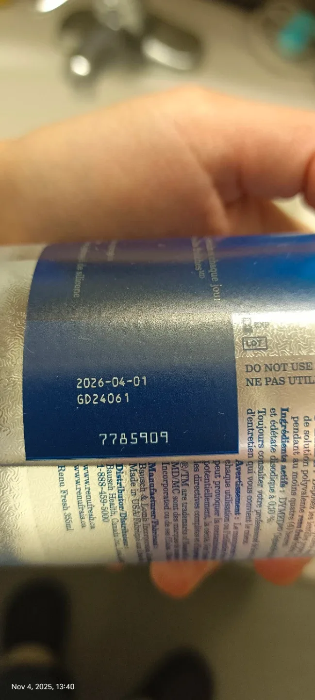 Bausch + Lomb renu fresh Multi-Purpose Solution (710ml) image indicator(2)