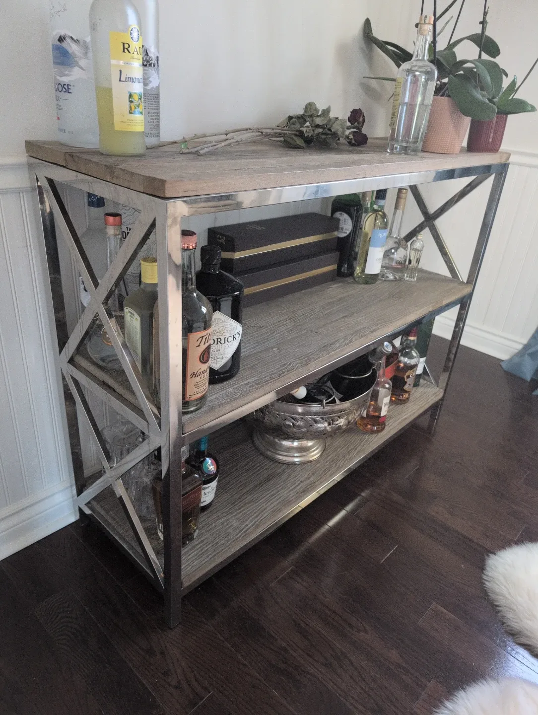 Three-Tier Bar Cart/Storage Shelf image indicator(2)