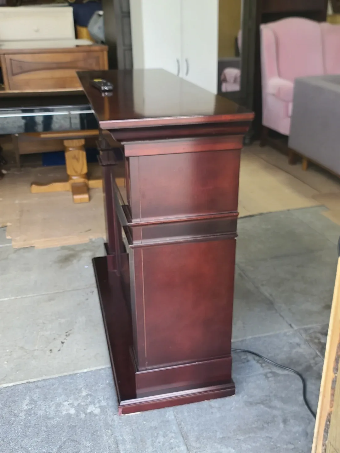 Electric Fireplace with Remote image indicator(3)