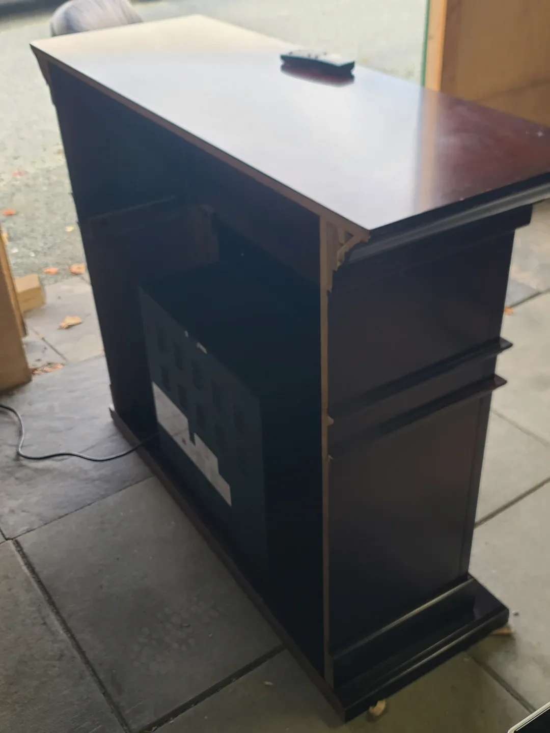 Electric Fireplace with Remote image indicator(5)