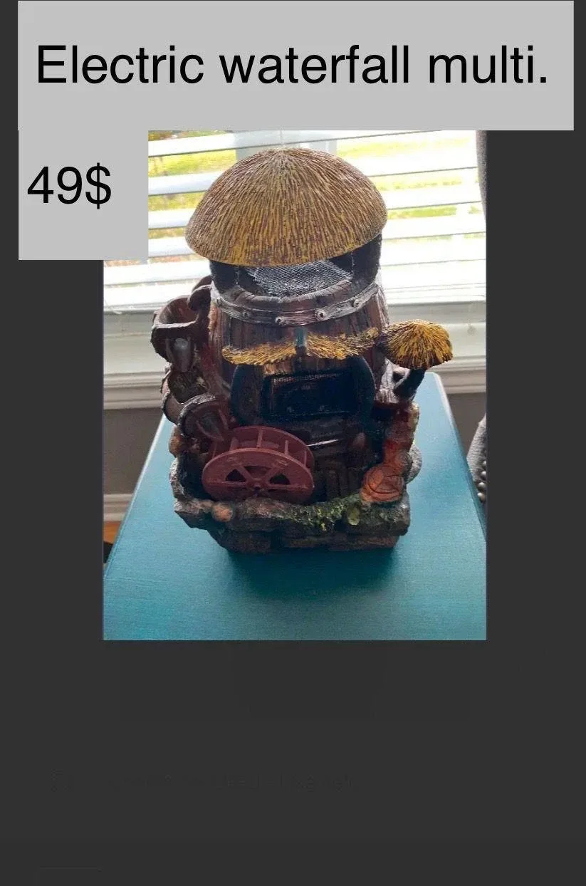 Electric Waterfall Multi Decor