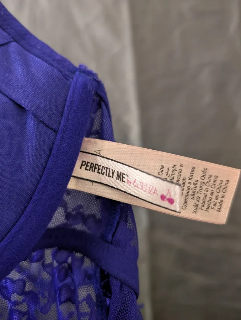 Perfectly Me by la senza purple lingerie- size M image indicator(5)