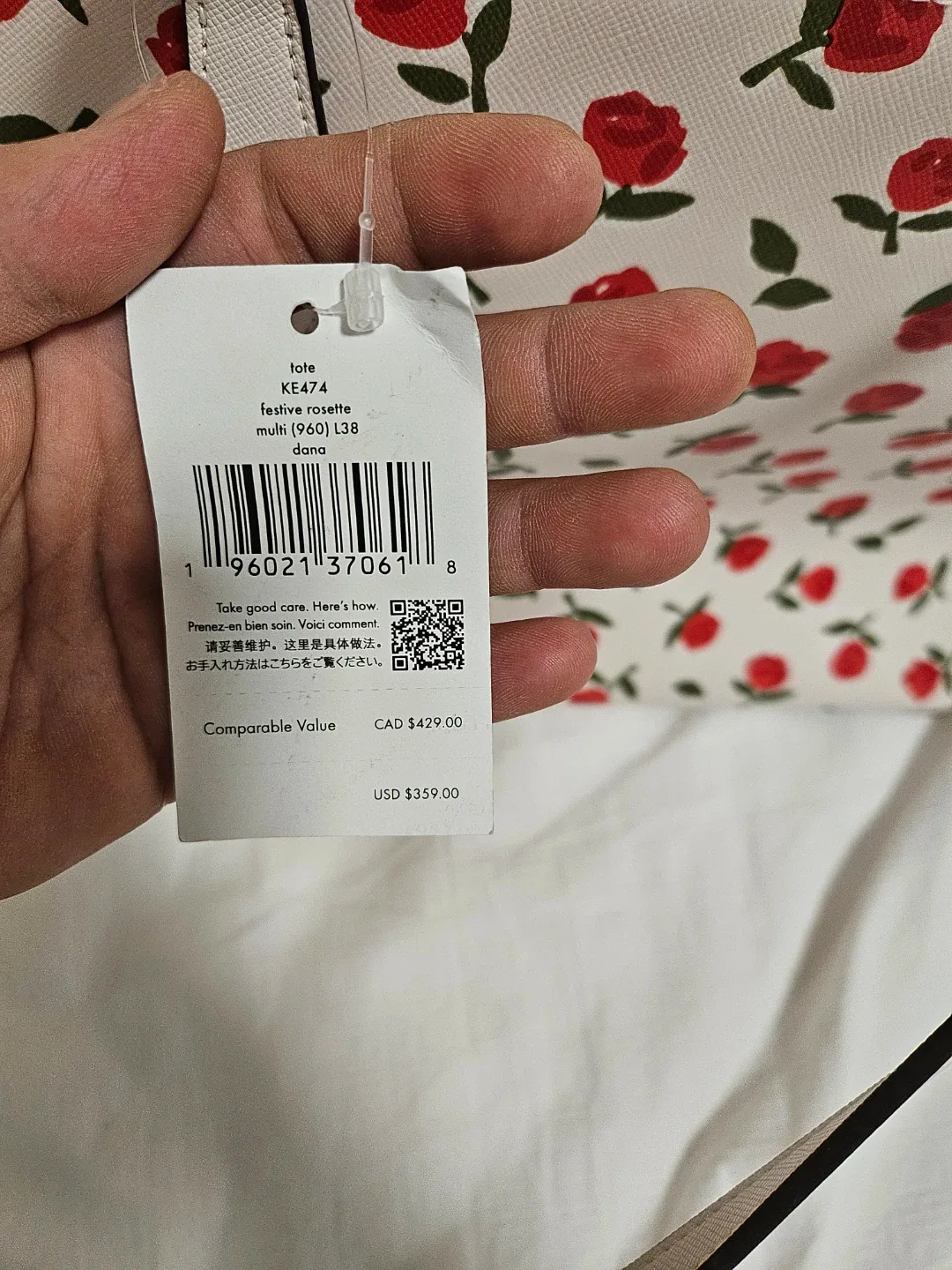 Kate Spade Tote Bag - Floral Print image indicator(7)