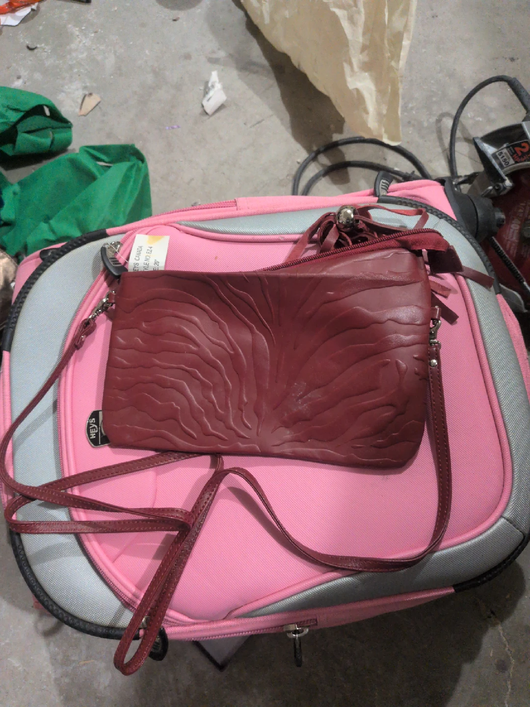 Sam & Kate Red Leather Crossbody Bag - photo 2