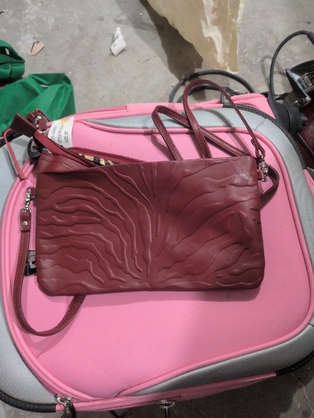 Sam & Kate Red Leather Crossbody Bag - photo 3