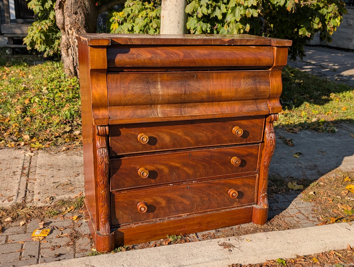 Antique Wooden Dresser