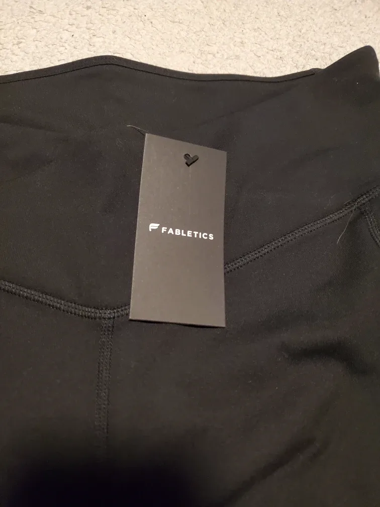 Fabletics Black Leggings - Size L - New
