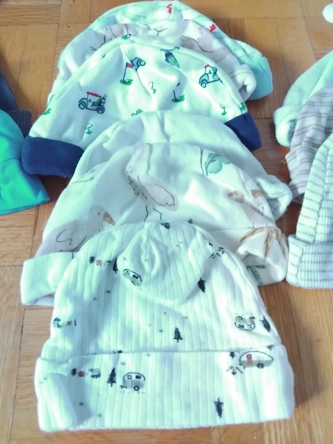 Baby Hats Bundle - Various Colours & Patterns image indicator(3)