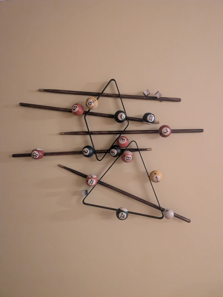 Unique Pool Ball Wall Art - photo 2