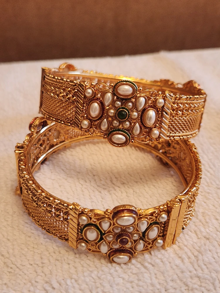 Gold Plated Bangles - photo 3
