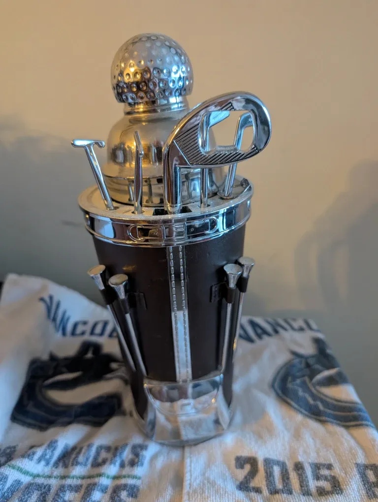 Golf Club Cocktail Shaker Set