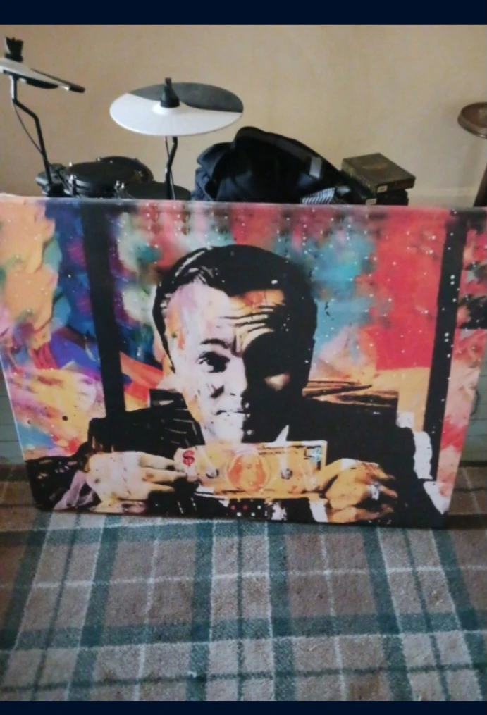 Leonardo DiCaprio wolf of wall street canvas
