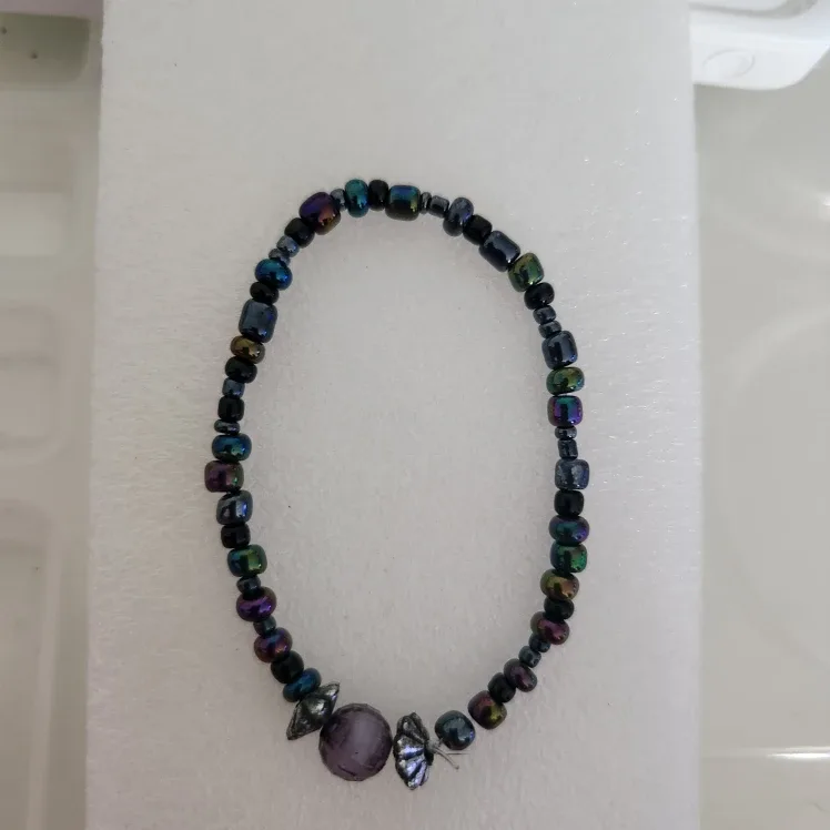 Handmade Beaded Bracelet For Sale image indicator(3)