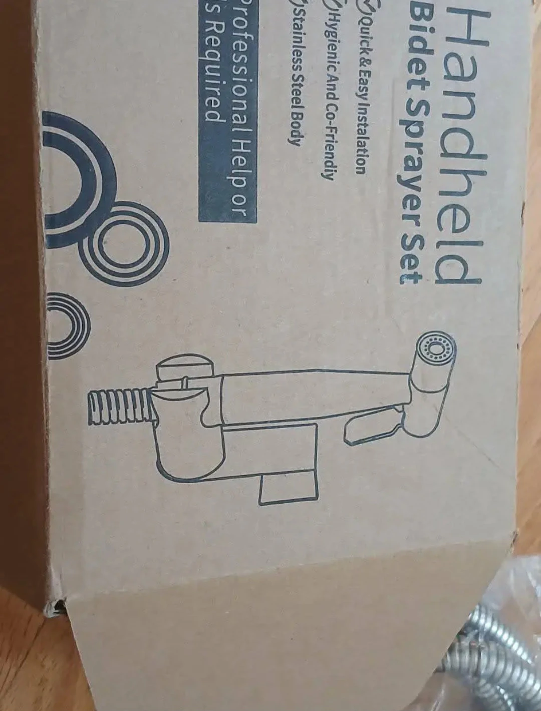 Handheld Bidet Sprayer Set - NEW