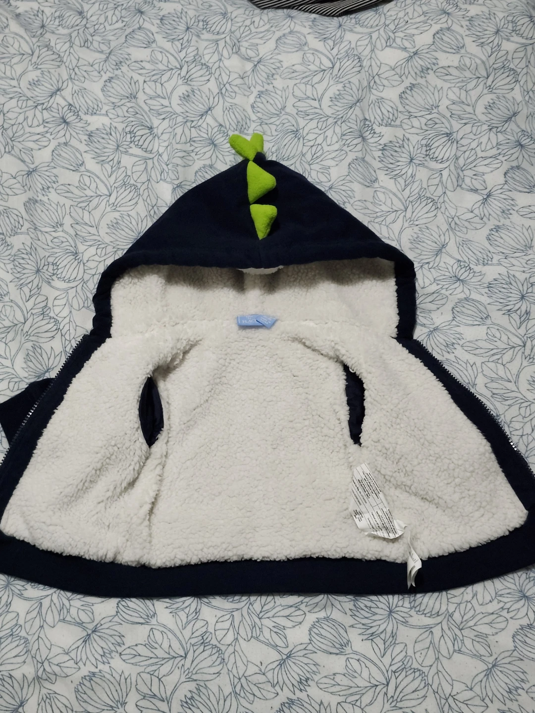 Dinosaur Fleece Hoodie - photo 2