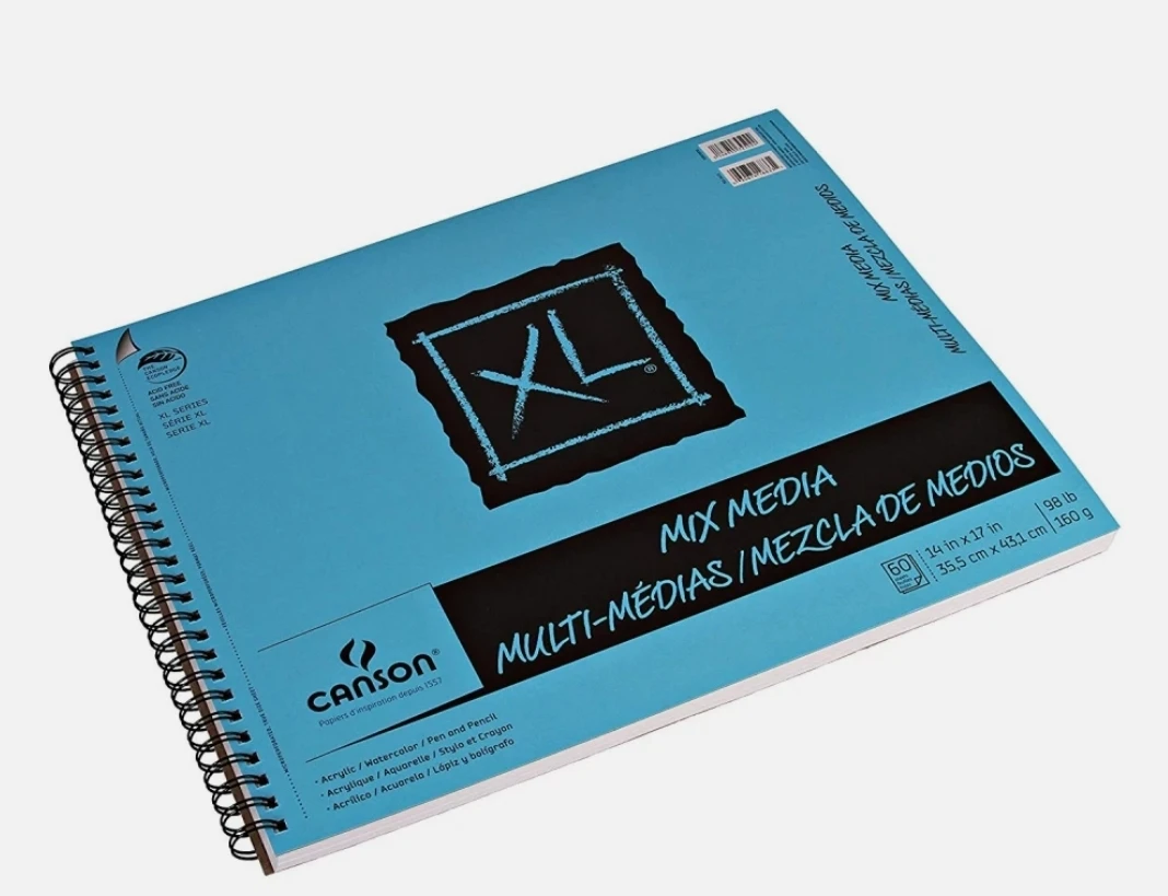 Canson XL Mix Media Pad - 14 x 17 inches - photo 4