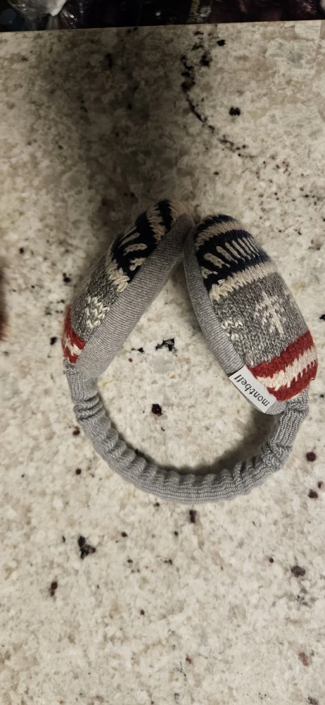 Montbell Earmuffs - Grey, warm, for men and women - photo 5