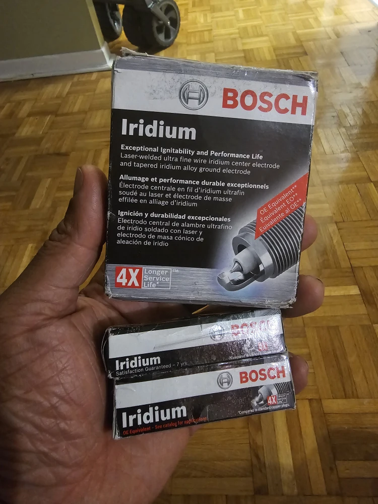 Bosch 9655 Double Iridium Spark Plugs - photo 3