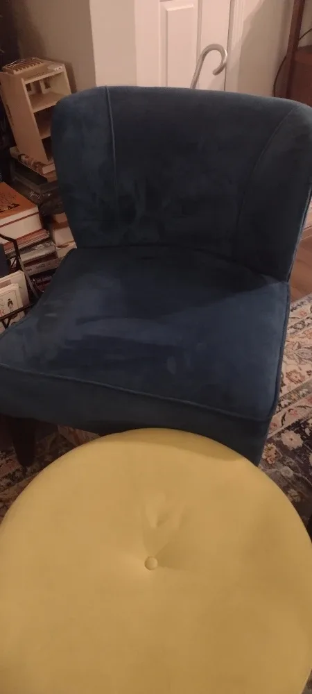 Teal Blue Accent Chair 🩵