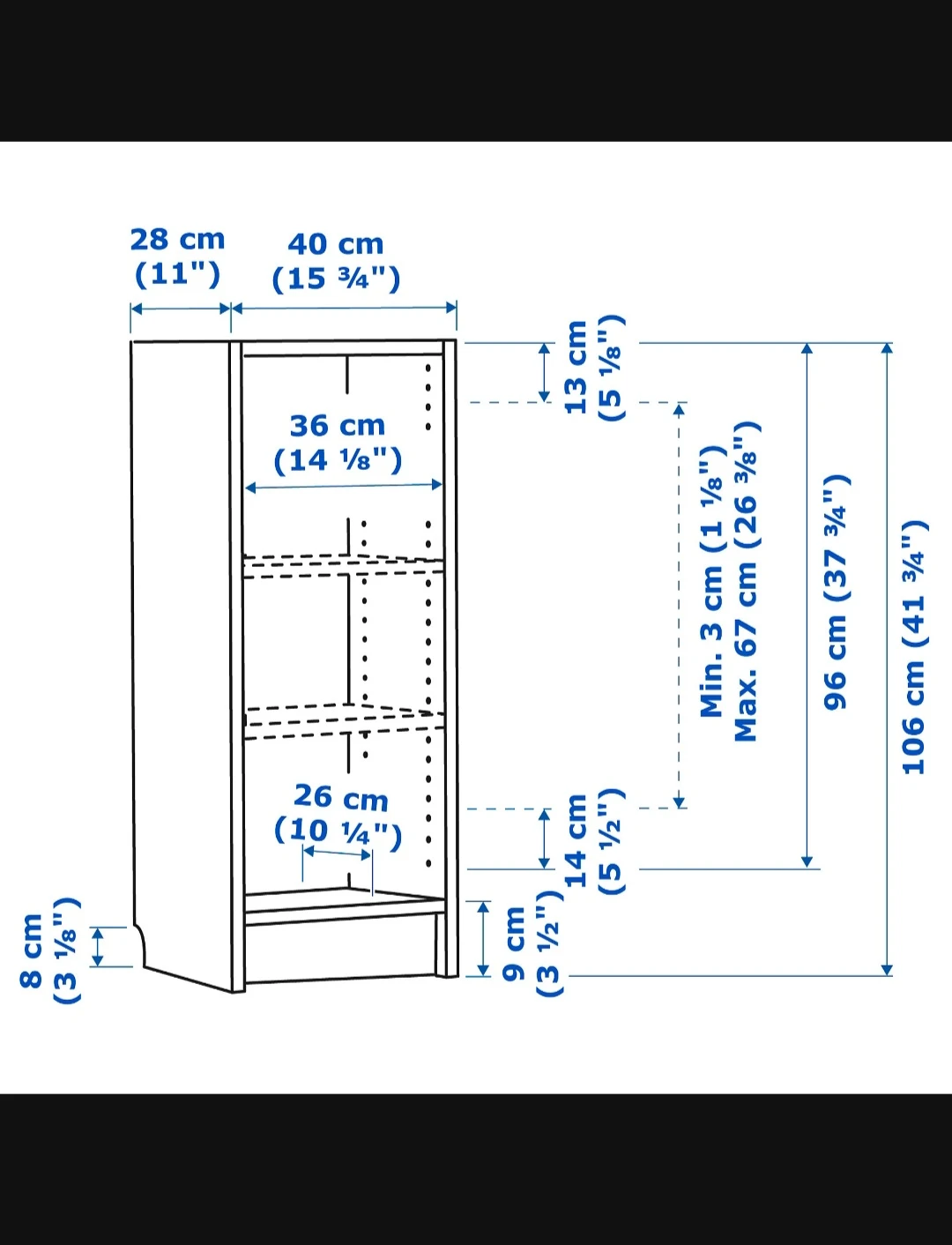 IKEA Billy Bookcase - Black Oak - photo 3