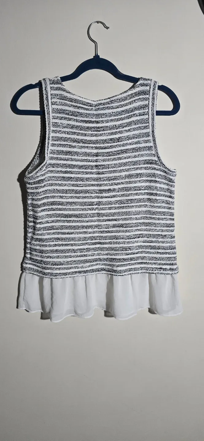 INC International Concepts Striped Tank Top - Size M