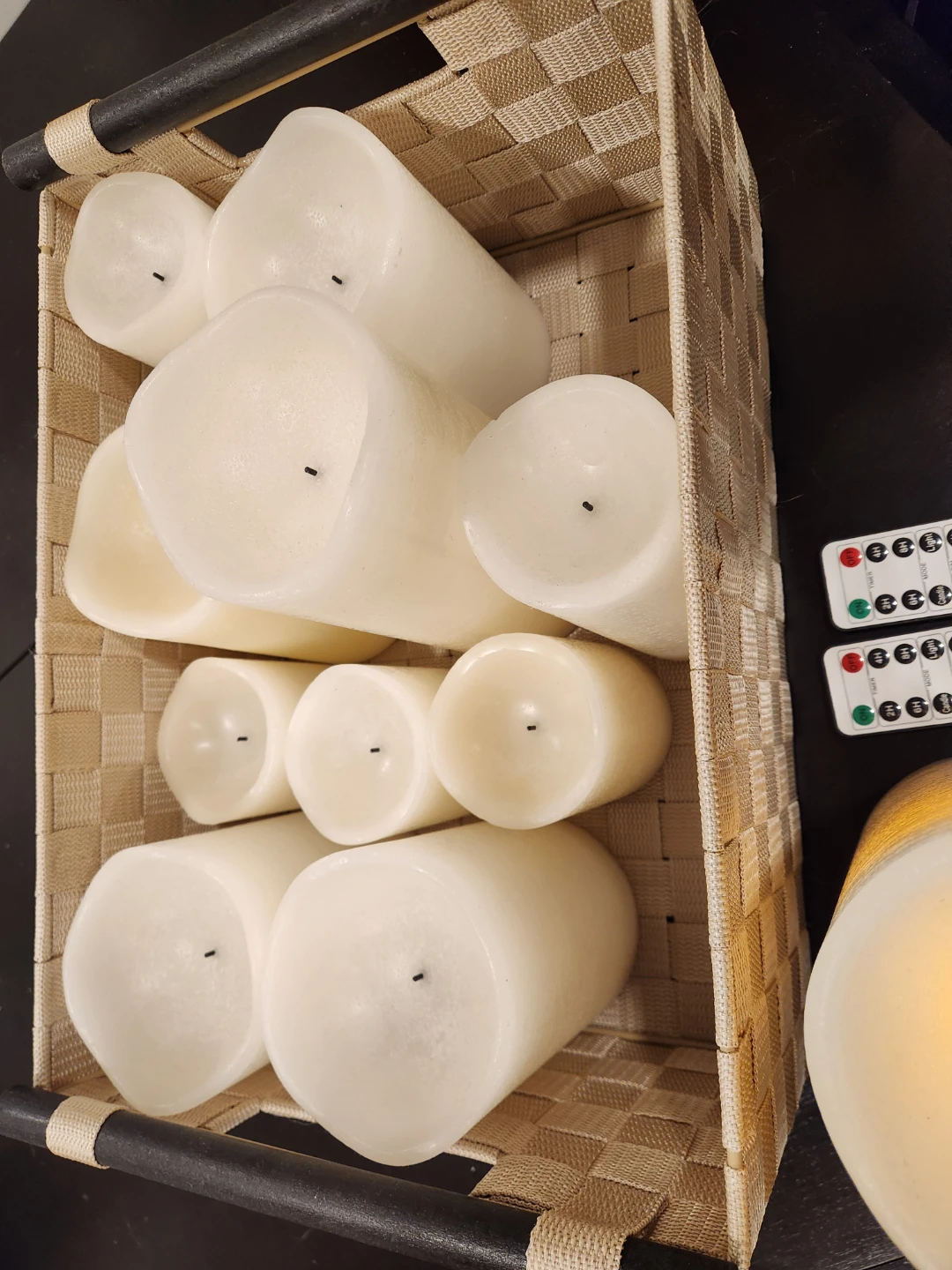 Pier 1 Imports LED Wax Candles with Remotes