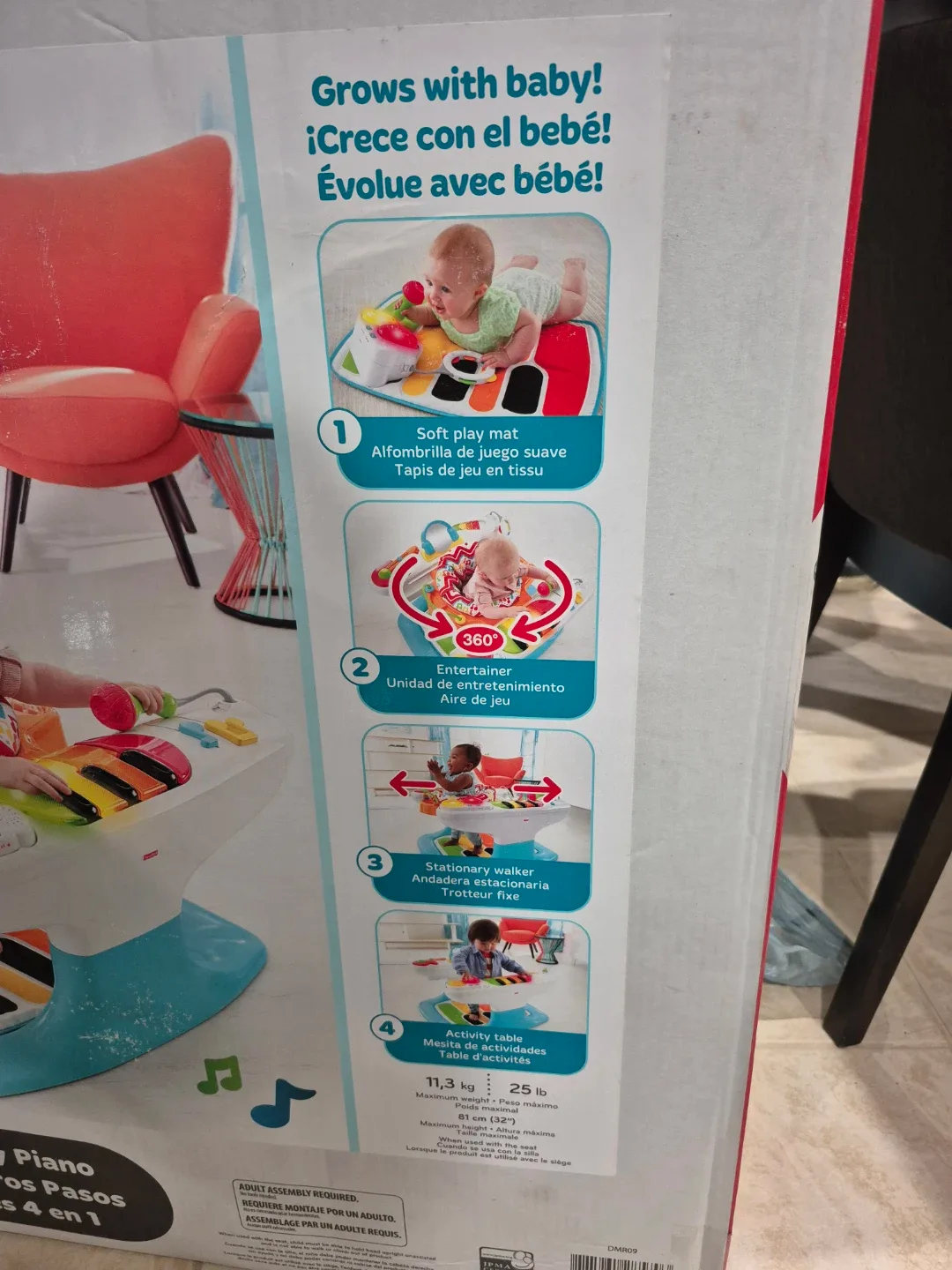 Fisher-Price 4-in-1 Step 'n Play Piano image indicator(9)