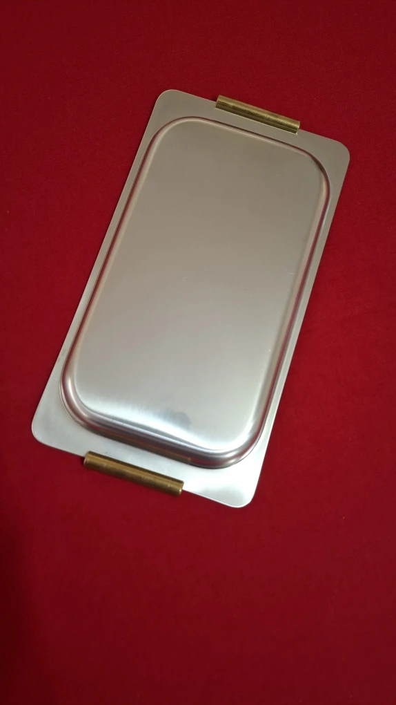 Stainless Steel Serving Tray 4"x8" - photo 4