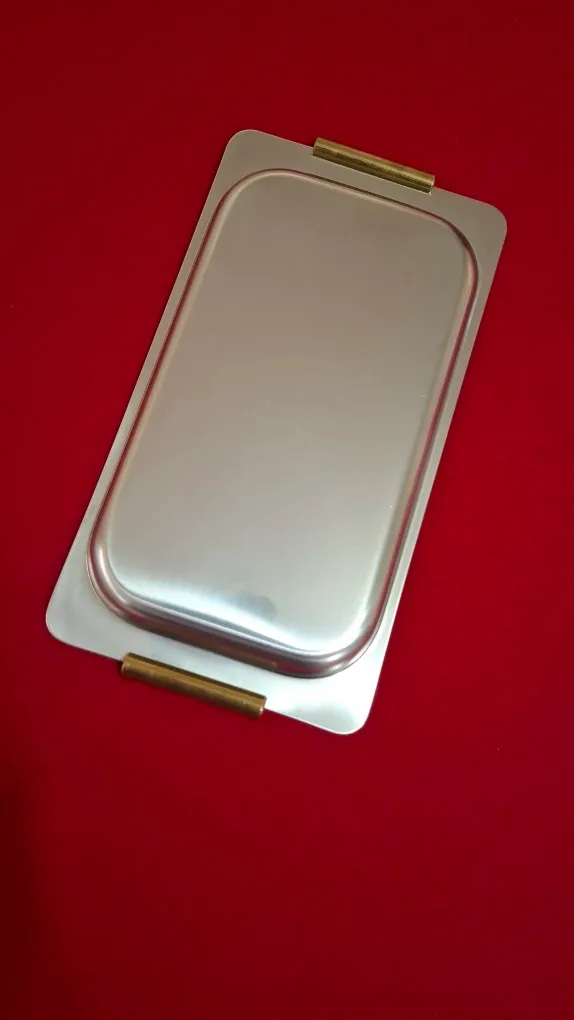 Stainless Steel Serving Tray 4"x8" image indicator(4)