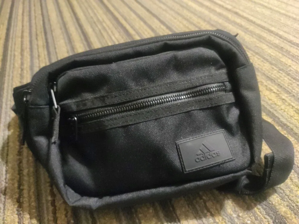 Adidas Black Sling Bag image indicator(7)