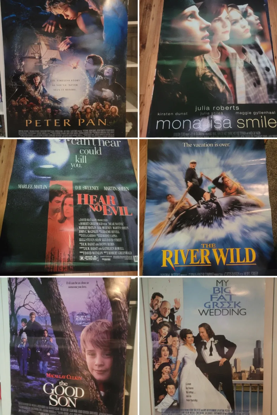 Vintage movie theater display posters Original 27x40 image indicator(7)