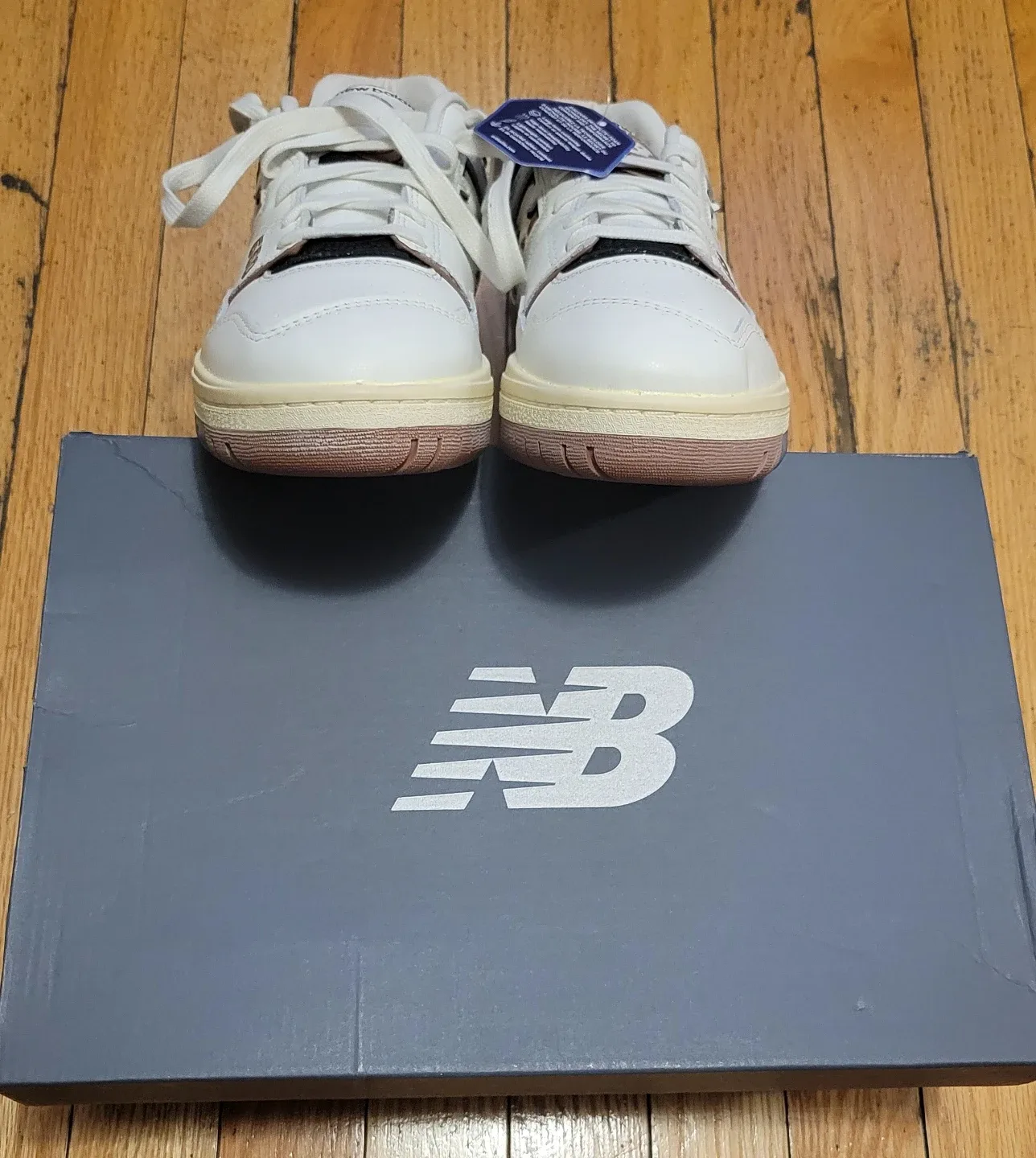 New Balance 550 White Brown size 11 image indicator(7)