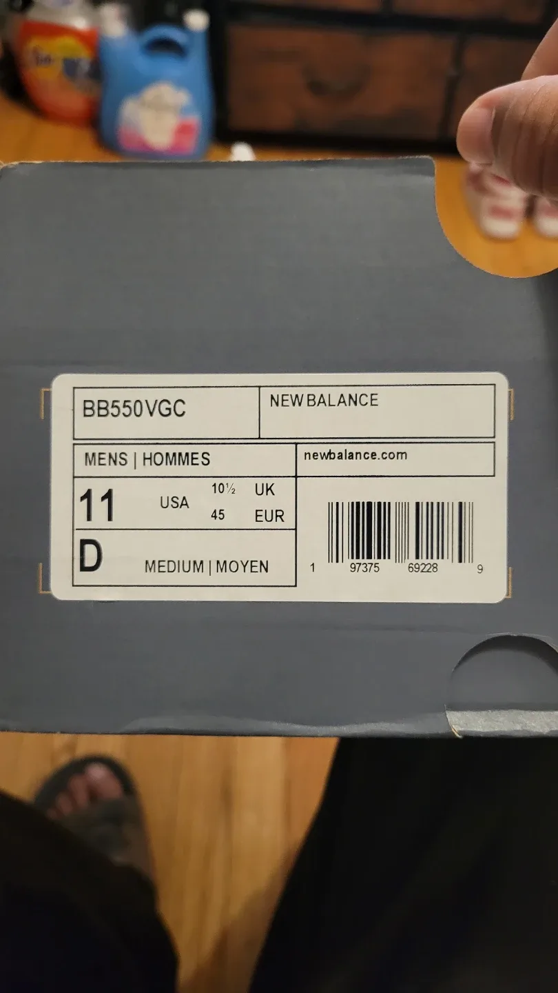 New Balance 550 White Brown size 11 image indicator(8)