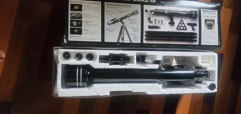 Polaris 60AZ-M Telescope by Meade image indicator(4)