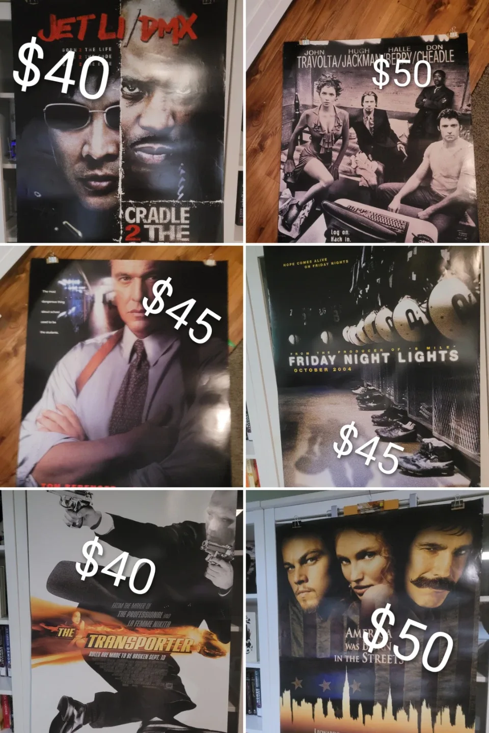 Vintage movie theater display posters Original 27x40 image indicator(4)